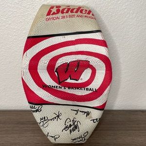 1999 Wisconsin Women’s Basketball Autographed Ball WNIT NCAA Team Ball Champions
